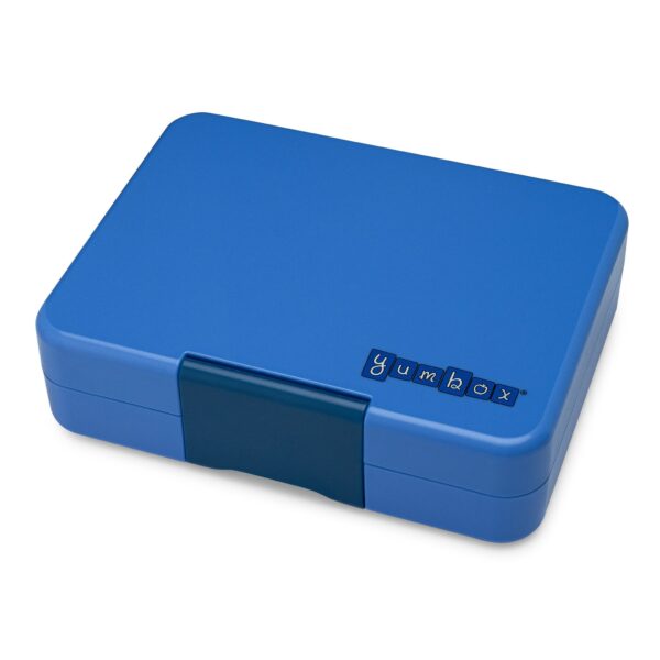 Φαγητοδοχείο Yumbox SNACK με 3 χωρίσματα – Surf Blue – Rocket - Image 3