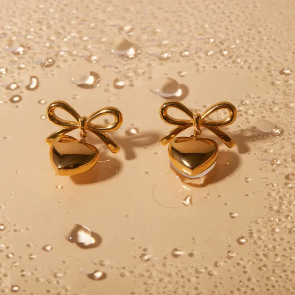 HEART N’BOW STUDS - Image 6