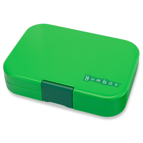 Φαγητοδοχείο Yumbox Panino με 4 χωρίσματα – Πράσινο – Δεινόσαυρος - Image 5