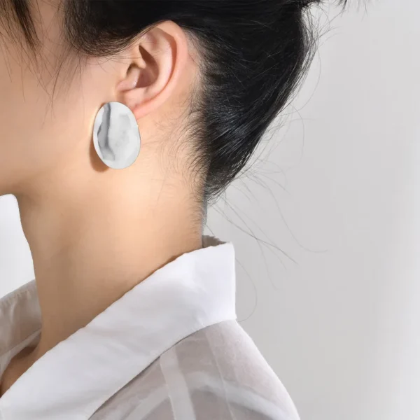 MAYA SILVER EARRING - Image 3