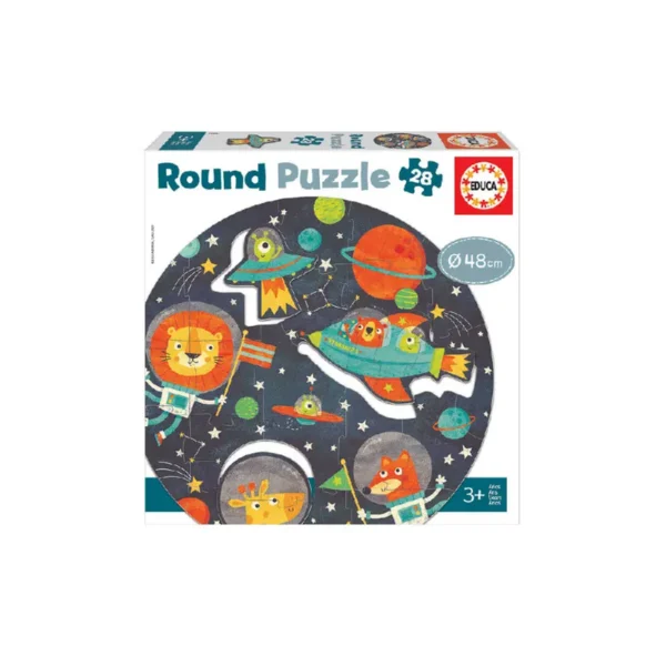 Educa Παζλ Round Puzzle Τhe Space