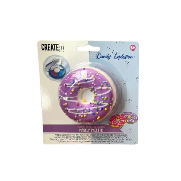 Create it! Candy Explosion Donut Make-Up Palette Μωβ