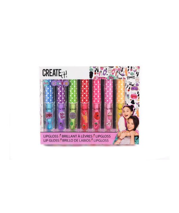 Create It Lip Gloss Με Άρωμα 7τμχ