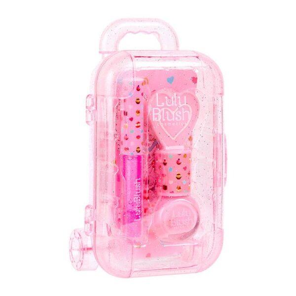 CREATE IT! LULU BLUSH ΠΑΙΔΙΚΟ ΣΕΤ ΜΑΚΙΓΙΑΖ GLITTER ΣΕ ΘΗΚΗ TROLLEY