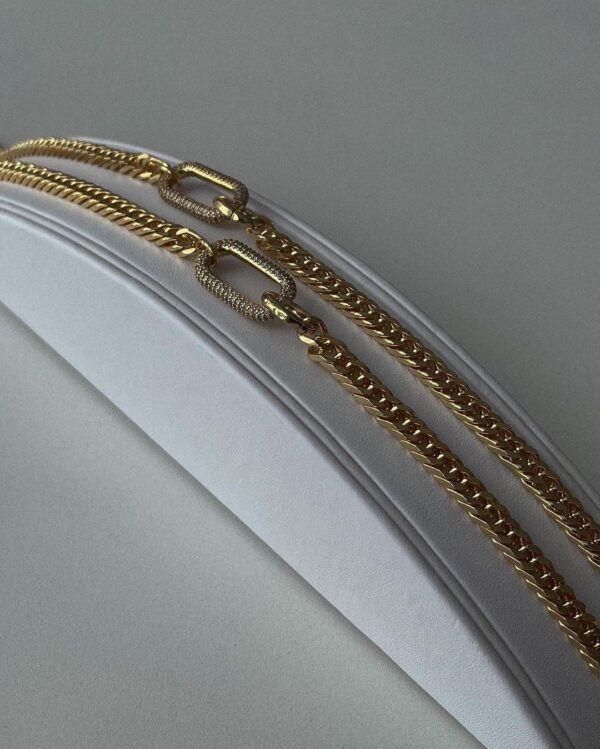 ZIRCON BAR NECKLACE - Image 2