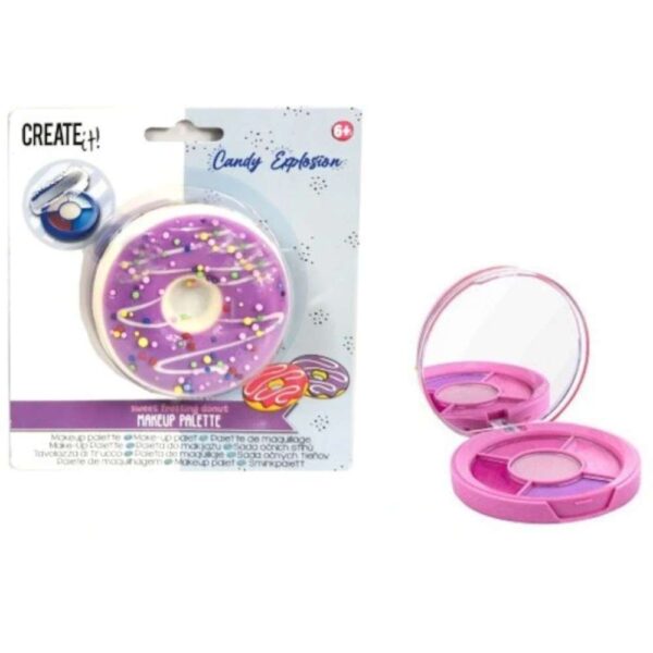 Create it! Candy Explosion Donut Make-Up Palette Μωβ - Image 2