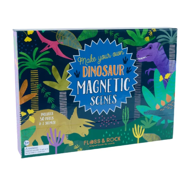 Floss & Rock Magnetic Play Scenes, Dinosaur - Image 2