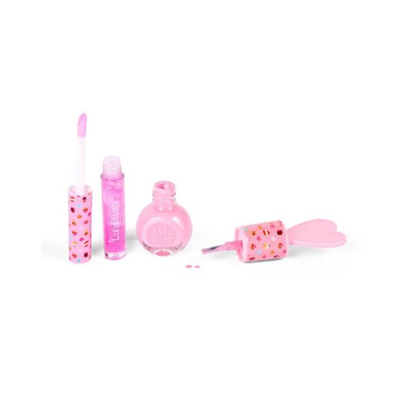 CREATE IT! LULU BLUSH ΠΑΙΔΙΚΟ ΣΕΤ ΜΑΚΙΓΙΑΖ GLITTER ΣΕ ΘΗΚΗ TROLLEY - Image 3