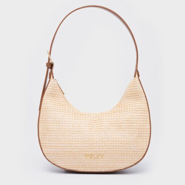 Nolah Γυναικεία Τσάντα Ώμου Nantes Beige Brown
