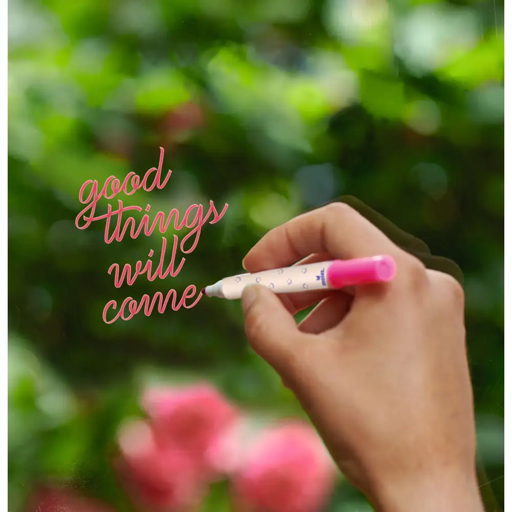 Smile Ζωγραφική Παράθυρο και Καθρέφτης Σετ των 6 - Image 3